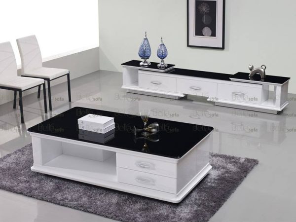 Kệ tivi gỗ xoan tự nhiên phòng khách - Ảnh 2