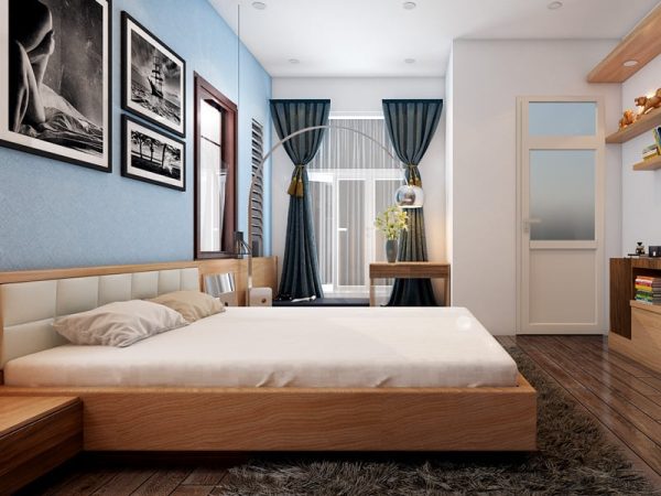 Giường ngủ gỗ công nghiệp - Ảnh 2